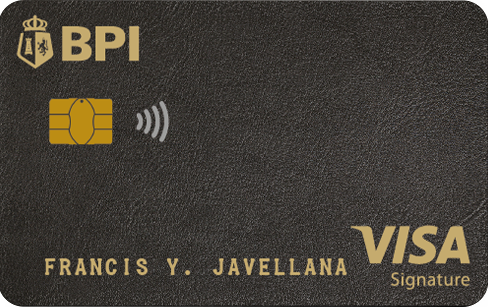BPI Visa Signature credit card