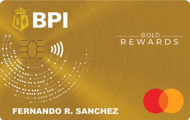 BPI Gold Rewards Mastercard credit card