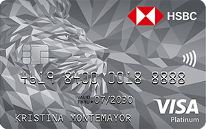 HSBC Platinum Visa credit card