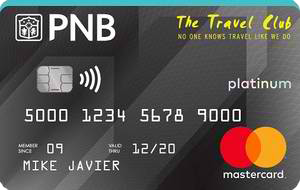 PNB The Travel Club Mastercard credit card