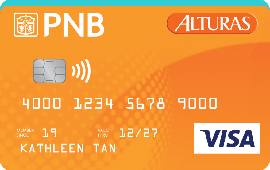 PNB Alturas Visa credit card