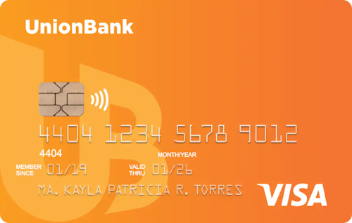 UnionBank Classic Visa credit card