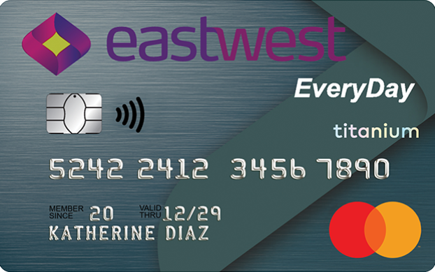 EastWest EveryDay Titanium Mastercard credit card