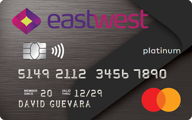 EastWest Platinum Mastercard credit card