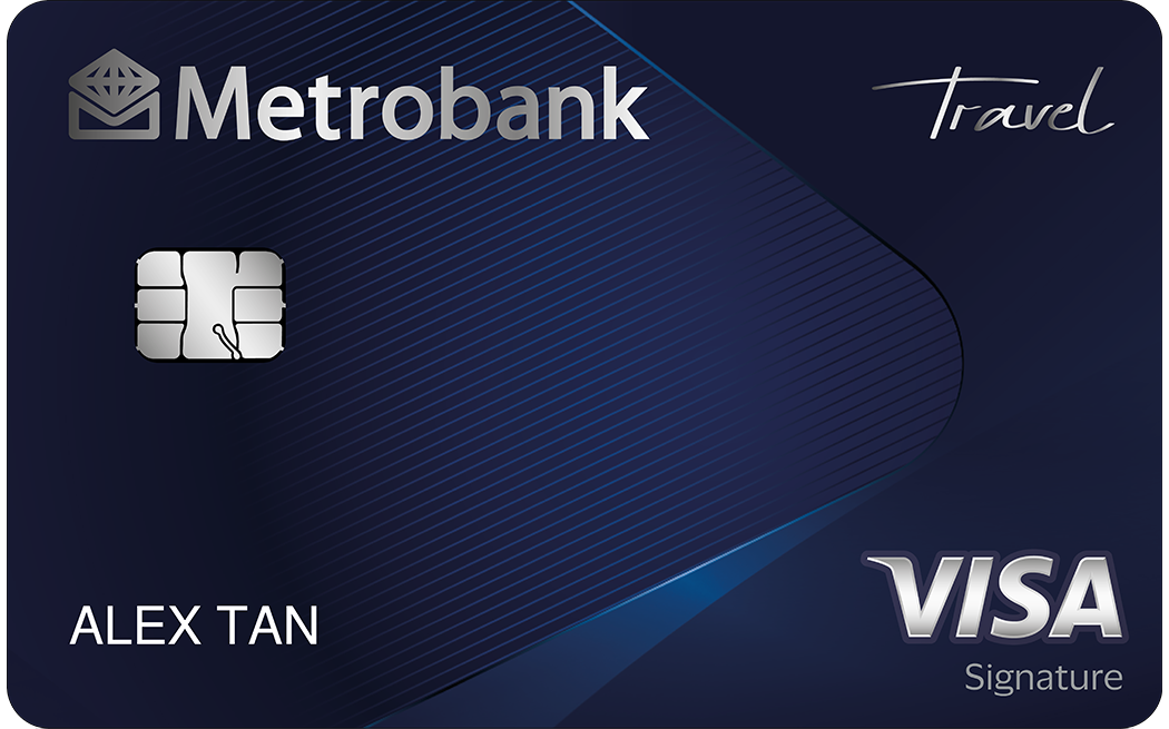 Metrobank Travel Signature Visa credit card