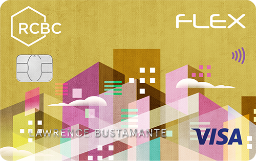 RCBC Flex Gold Visa credit card