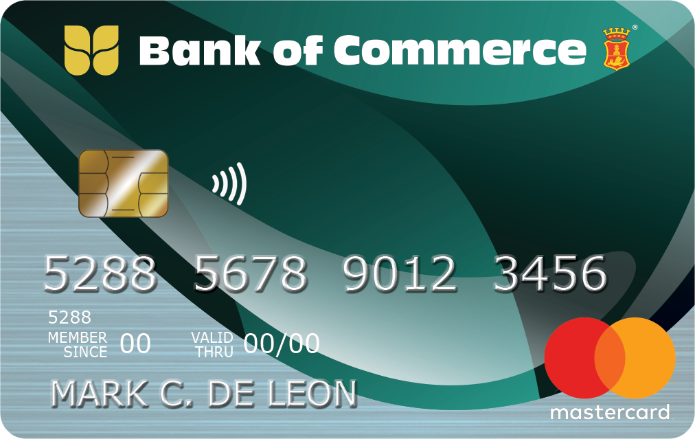 Bank of Commerce Classic Mastercard credit card