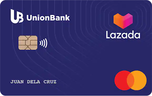 UnionBank Lazada Titanium Mastercard credit card