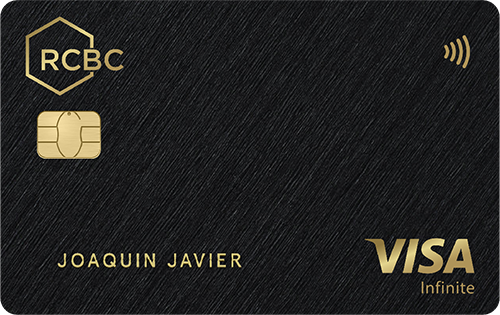 RCBC Visa Infinite credit card