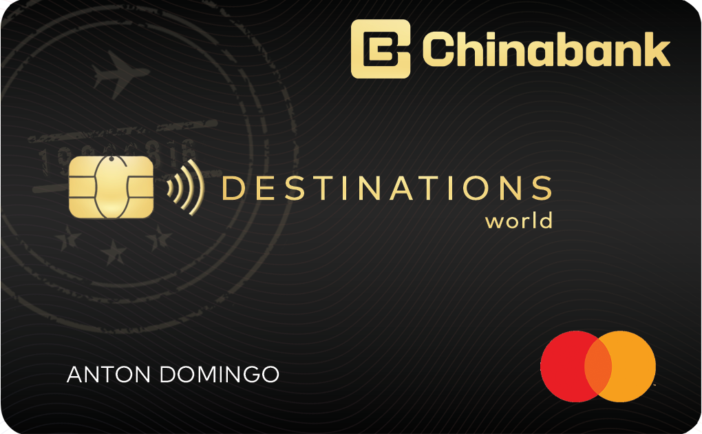Chinabank Destinations World Mastercard credit card