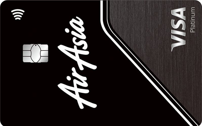 RCBC AirAsia Platinum Visa credit card
