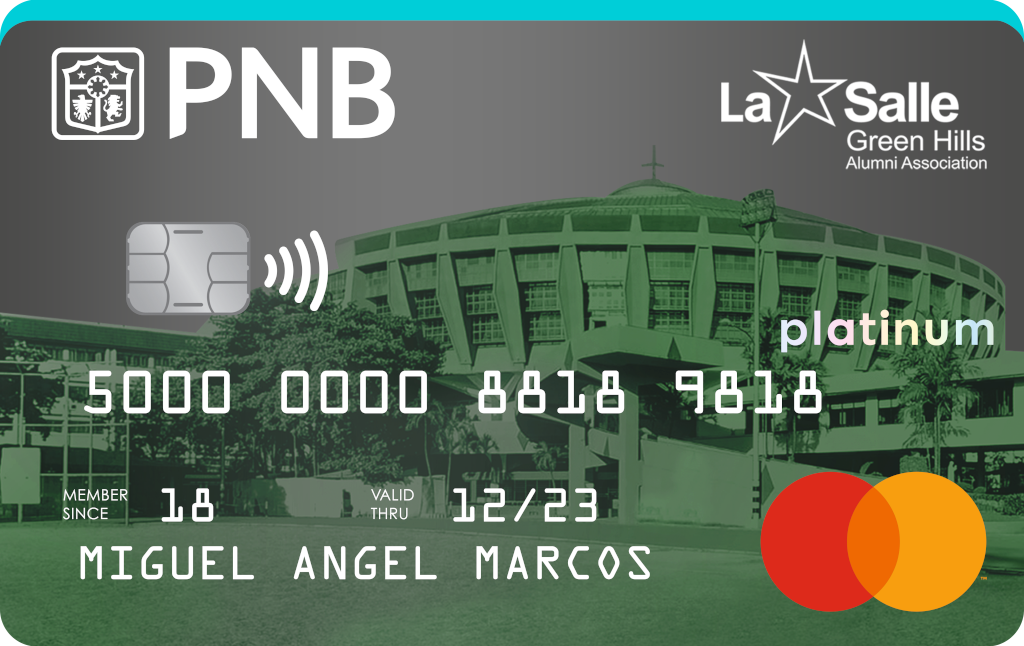 PNB La Salle Platinum Mastercard credit card