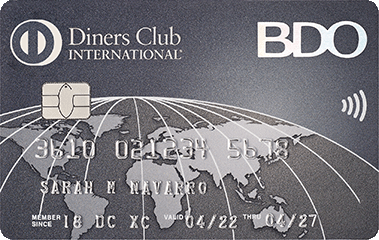 BDO Diners Club Premier credit card
