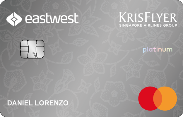 EastWest Krisflyer Platinum Mastercard credit card