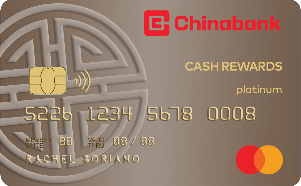 Chinabank Cash Rewards Mastercard credit card