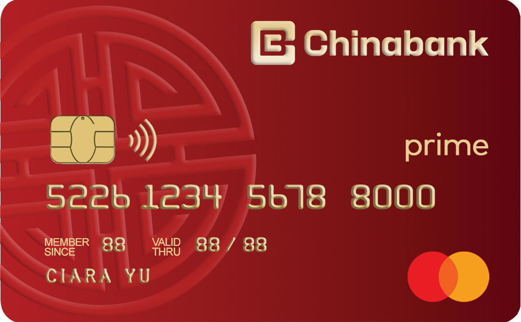 Chinabank Prime Mastercard credit card
