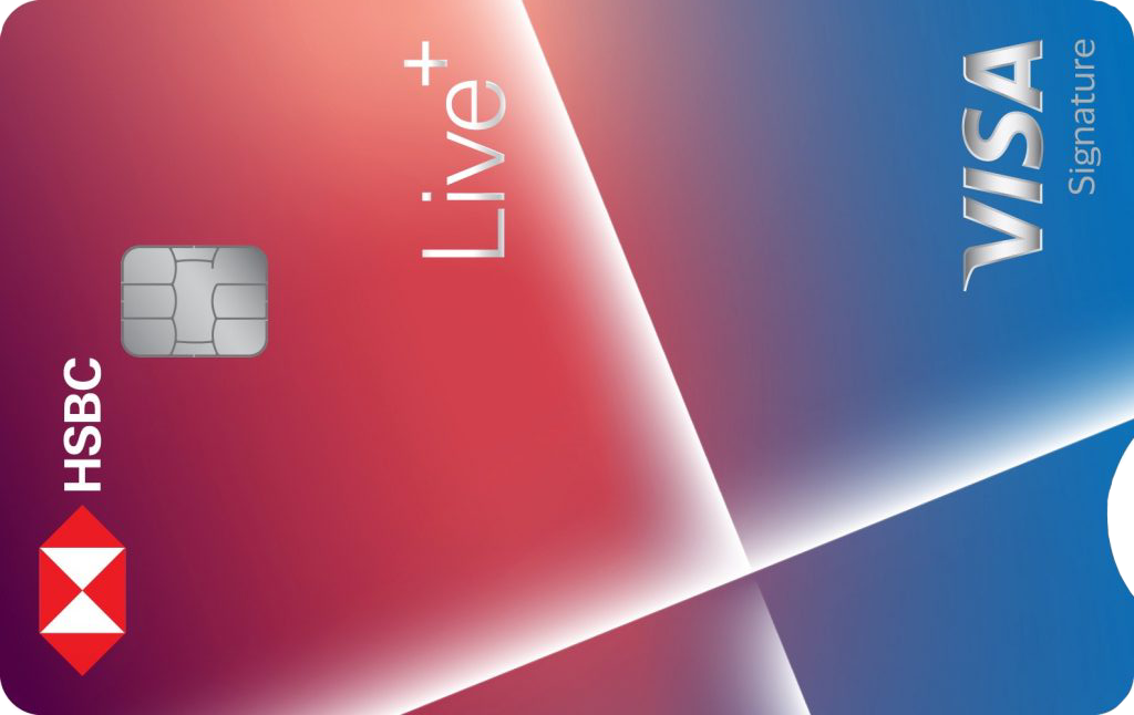HSBC Live+ Visa Signature credit card