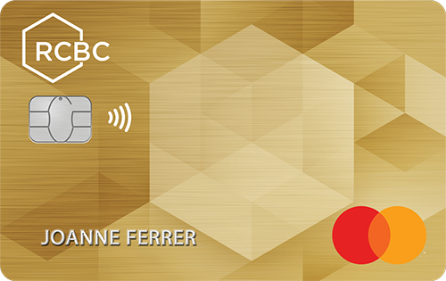 RCBC Gold Mastercard credit card