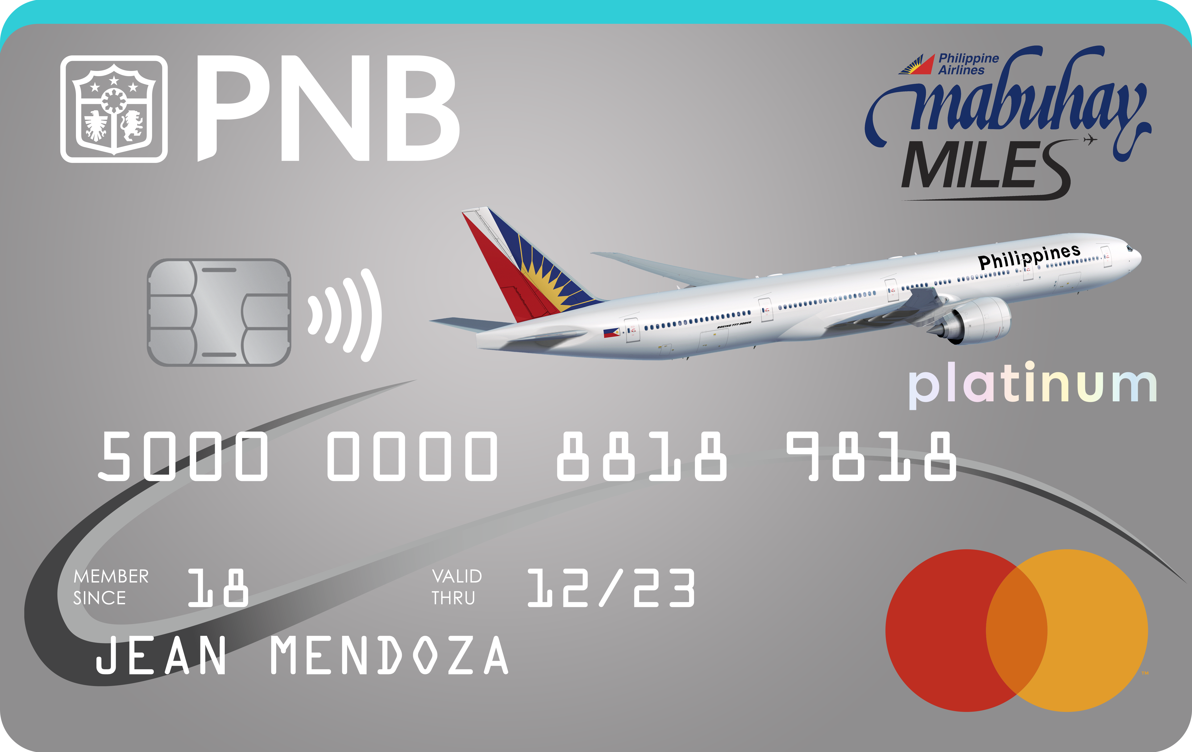 PNB Mabuhay Miles Platinum Mastercard credit card