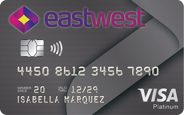 EastWest Visa Platinum credit card