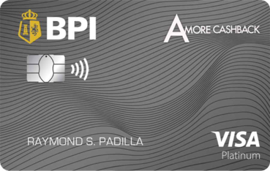 BPI Amore Cashback Platinum credit card