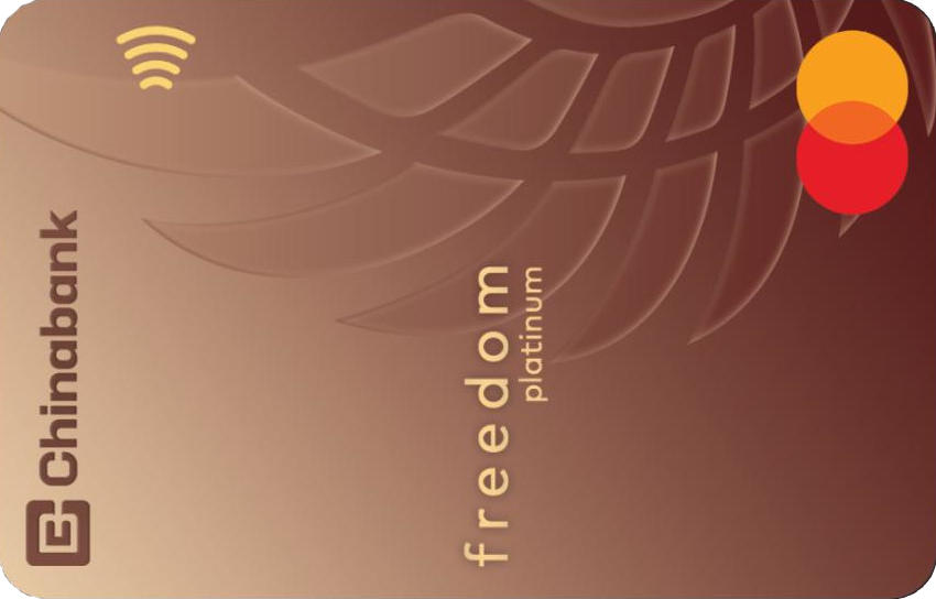 Chinabank Freedom Platinum Mastercard credit card
