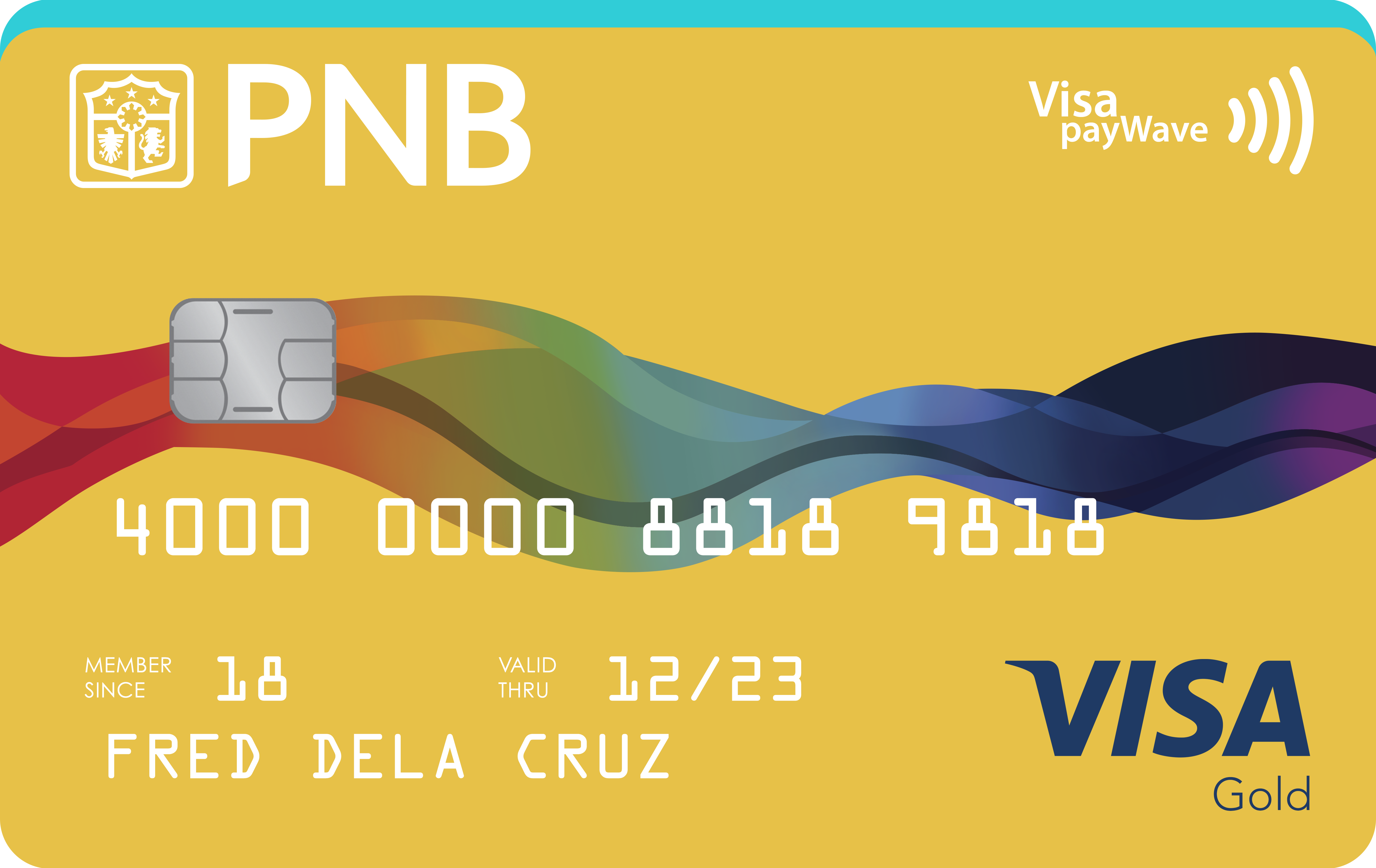 PNB Visa Gold credit card