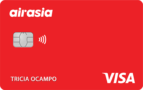 RCBC AirAsia Classic Visa credit card