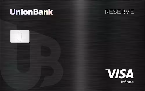UnionBank Reserve Visa Infinite credit card