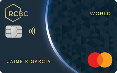 RCBC World Mastercard credit card