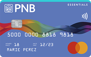 PNB Essentials Mastercard credit card