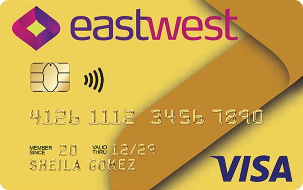 EastWest Visa Gold credit card
